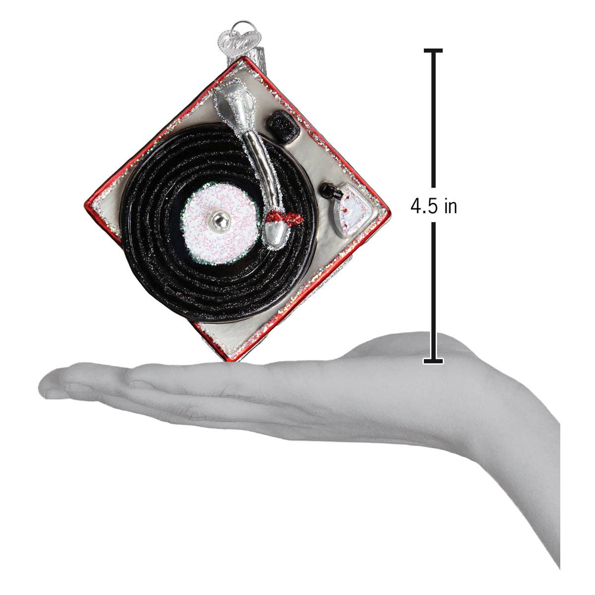 RECORD PLAYER ORNAMENT