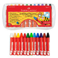 12 BRILLIANT BEESWAX CRAYONS