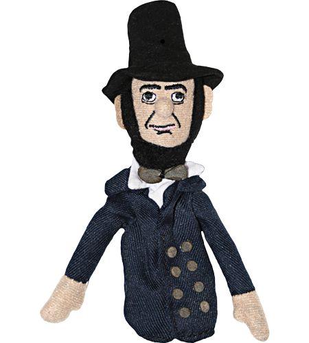 ABE LINCOLN MAGNETIC FINGER PUPPET