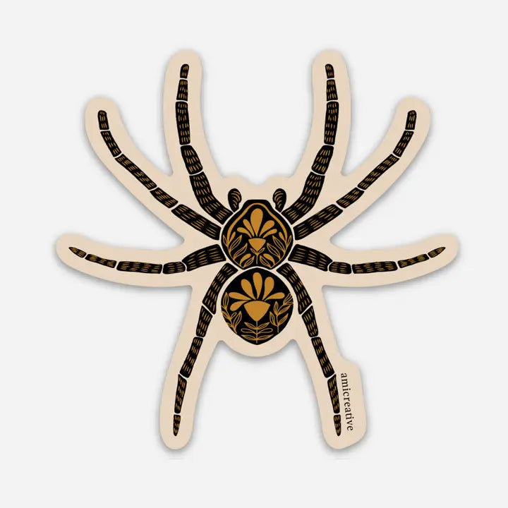 SPIDER DARK OMENS VINYL STICKER