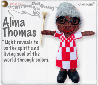 ALMA THOMAS STRING DOLL KEYCHAIN