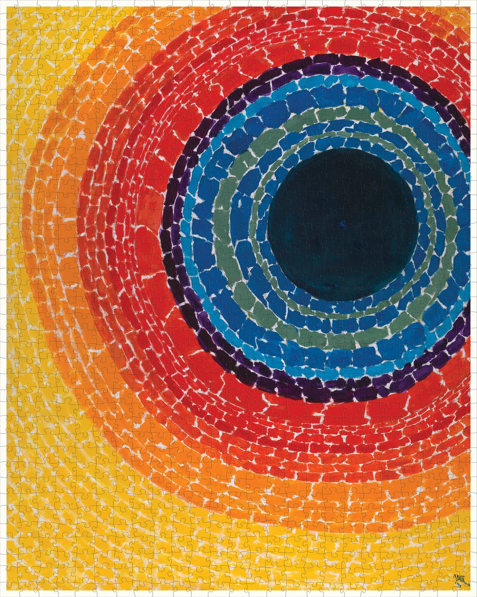 ALMA THOMAS: THE ECLIPSE 1,000-PIECE JIGSAW PUZZLE