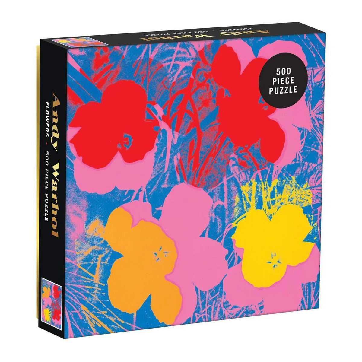 ANDY WARHOL FLOWERS PUZZLE