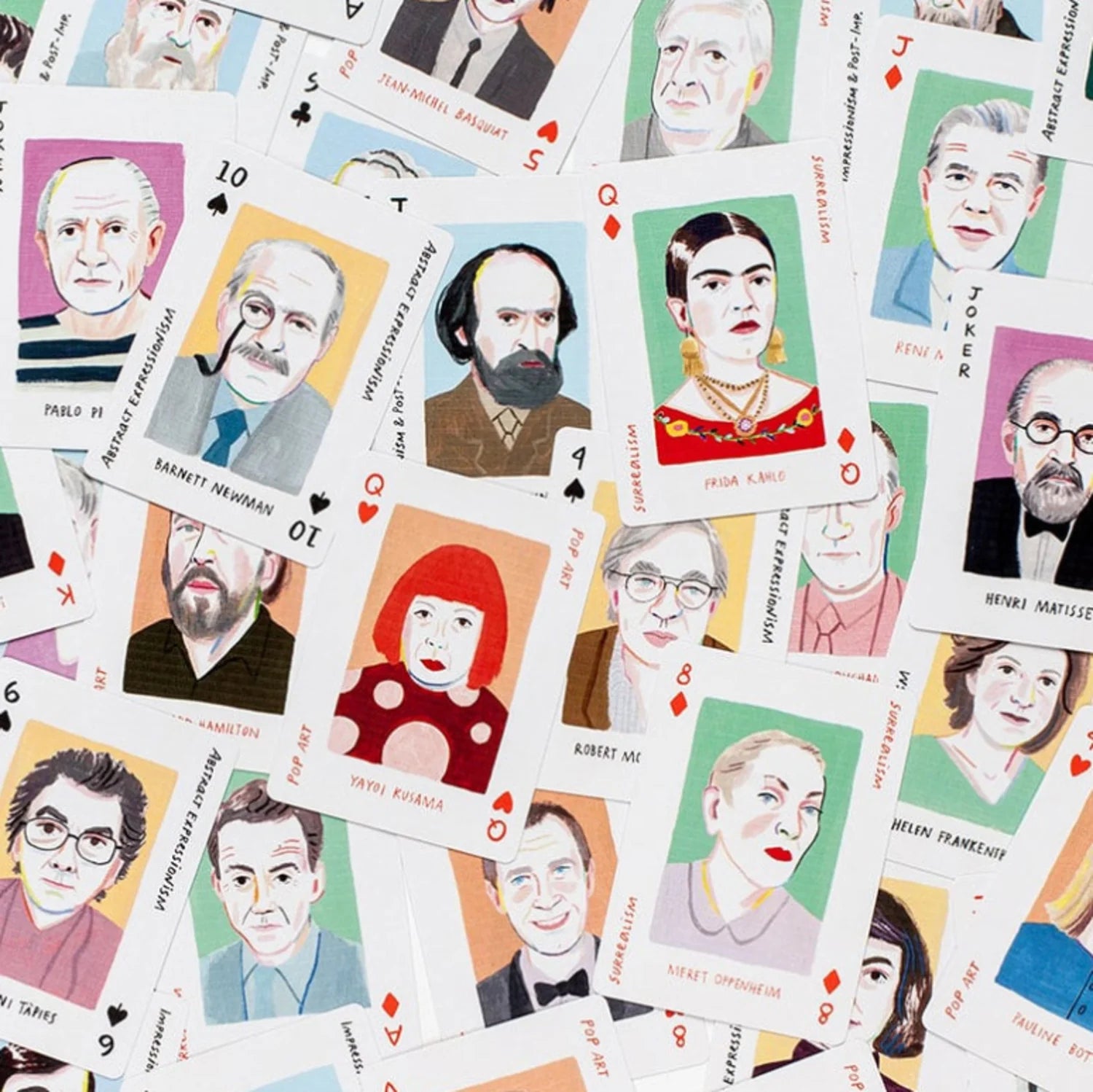 ART GENIUS PLAYING CARDS