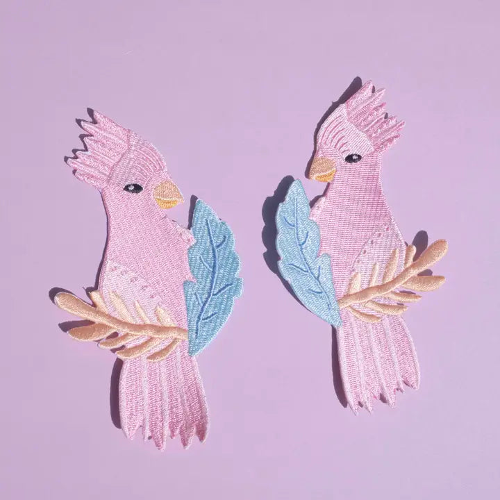PARROT DUO IRON-ON PATCHES