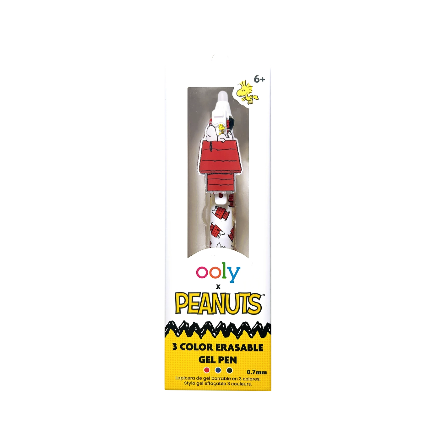 OOLY X PEANUTS 3 COLOR ERASABLE GEL PEN