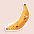 SAD BANANA STICKER