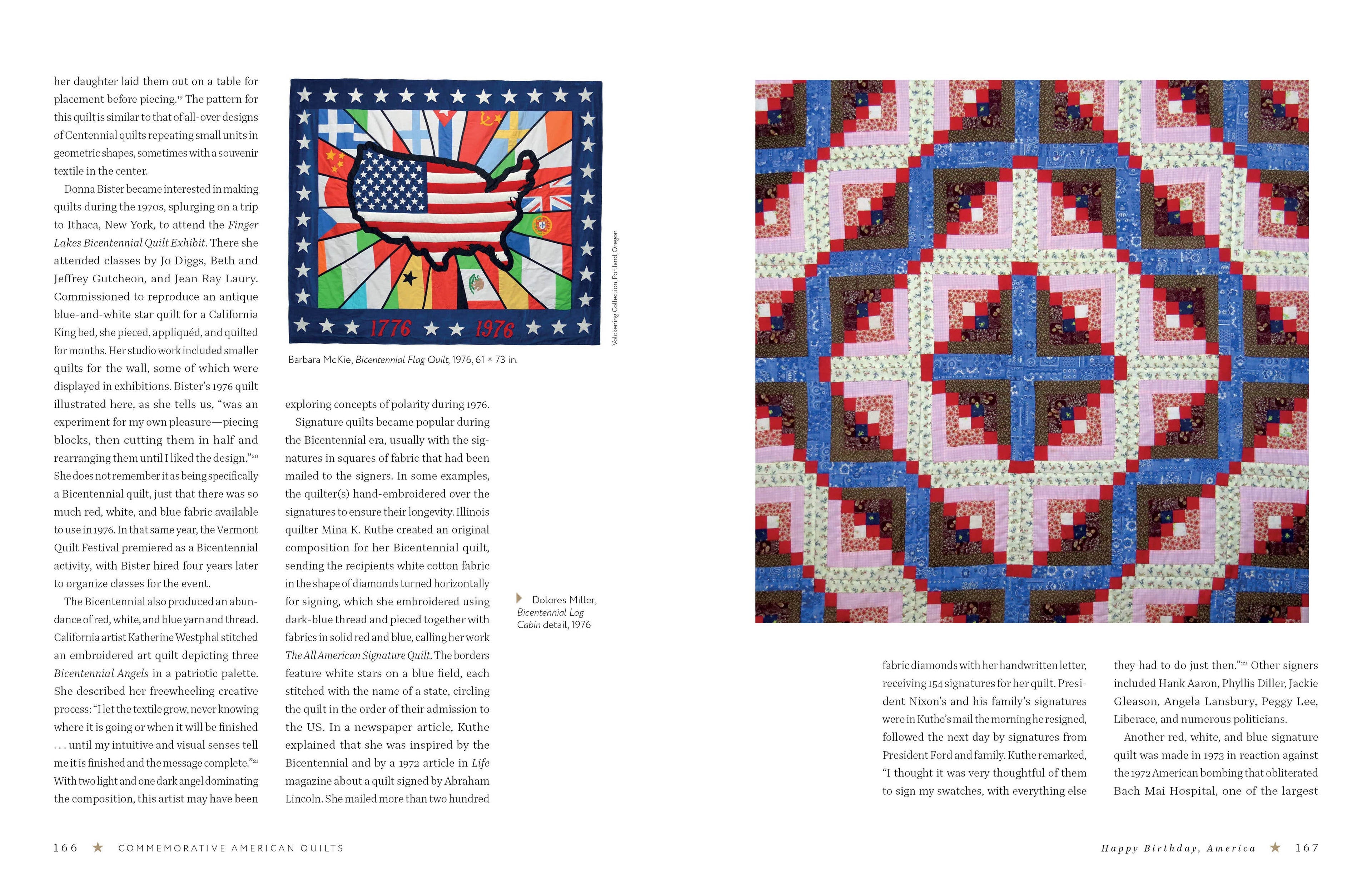 COMMERATIVE AMERICAN QUILTS: STITCHING OUR HERITAGE FROM 1876 TO TODAY