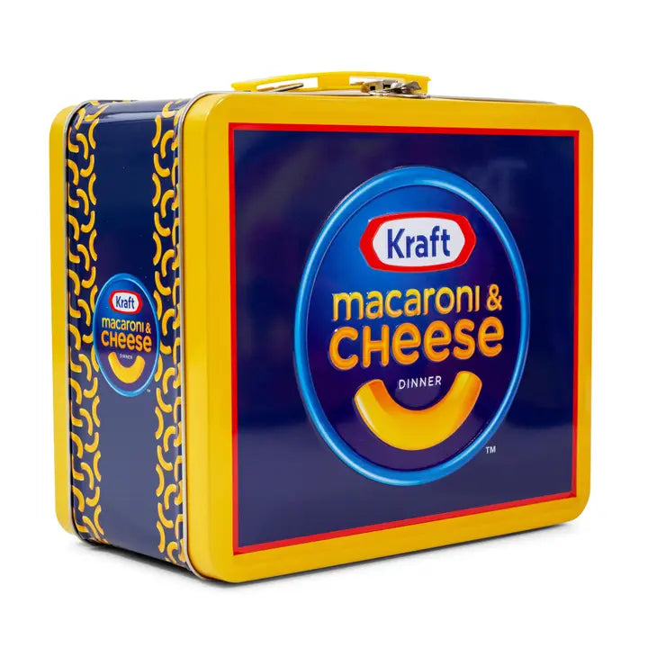 KRAFT MACARONI AND CHEESE RETRO METAL LUNCHBOX