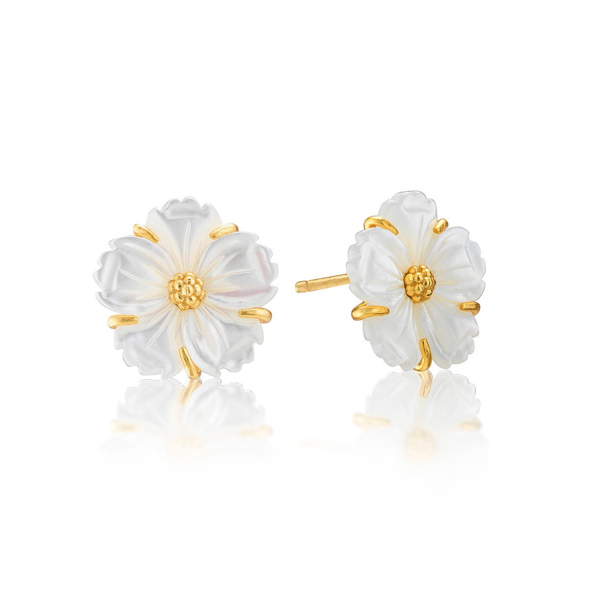 MERMAID GARDEN STUD EARRINGS