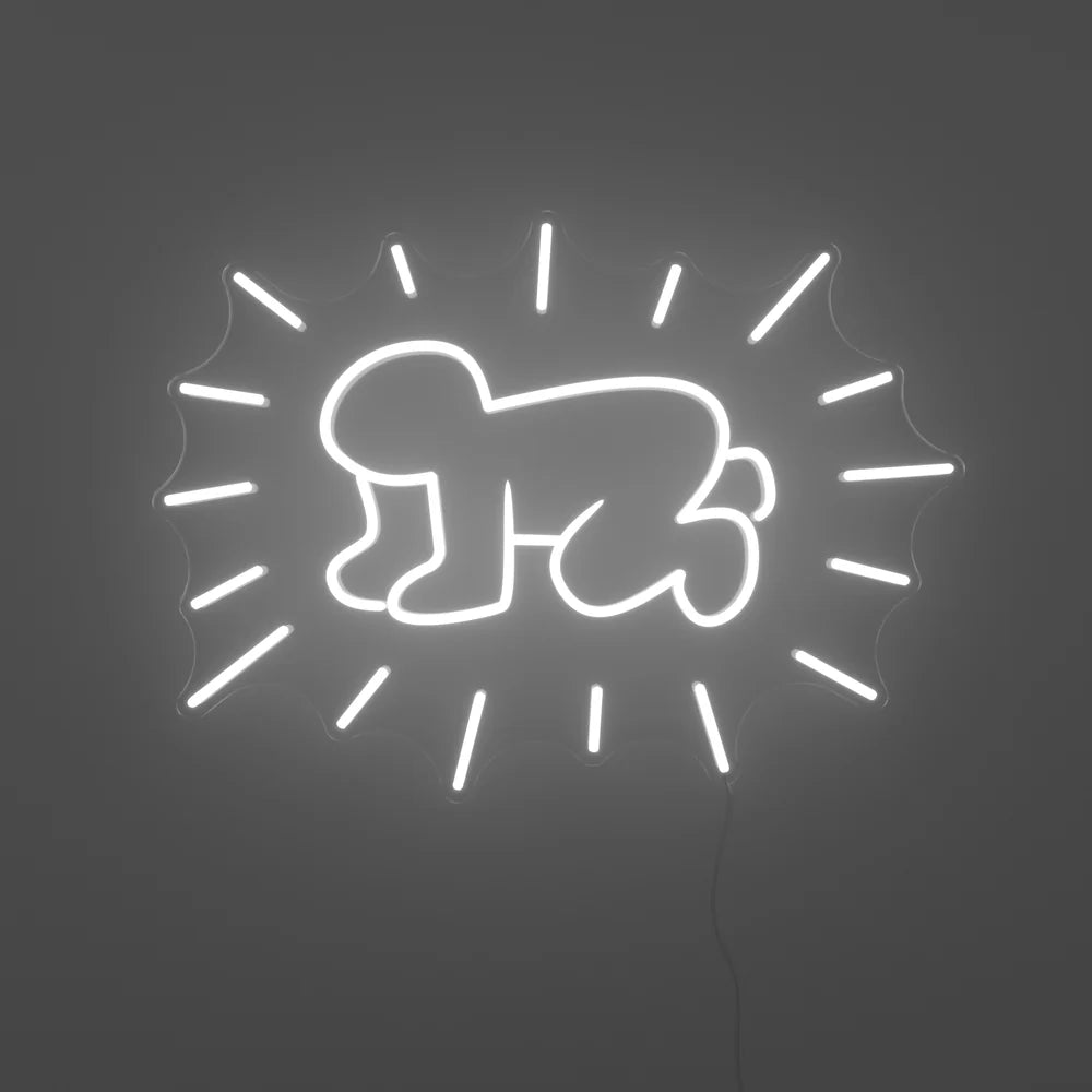RADIANT BABY, KEITH HARING NEON LIGHT
