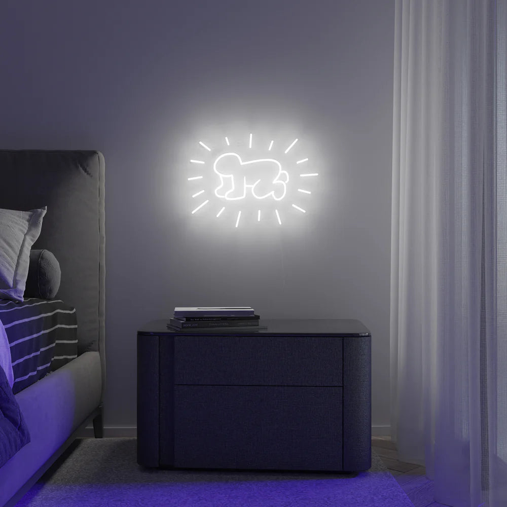 RADIANT BABY, KEITH HARING NEON LIGHT