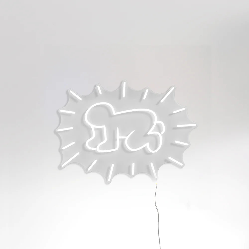 RADIANT BABY, KEITH HARING NEON LIGHT