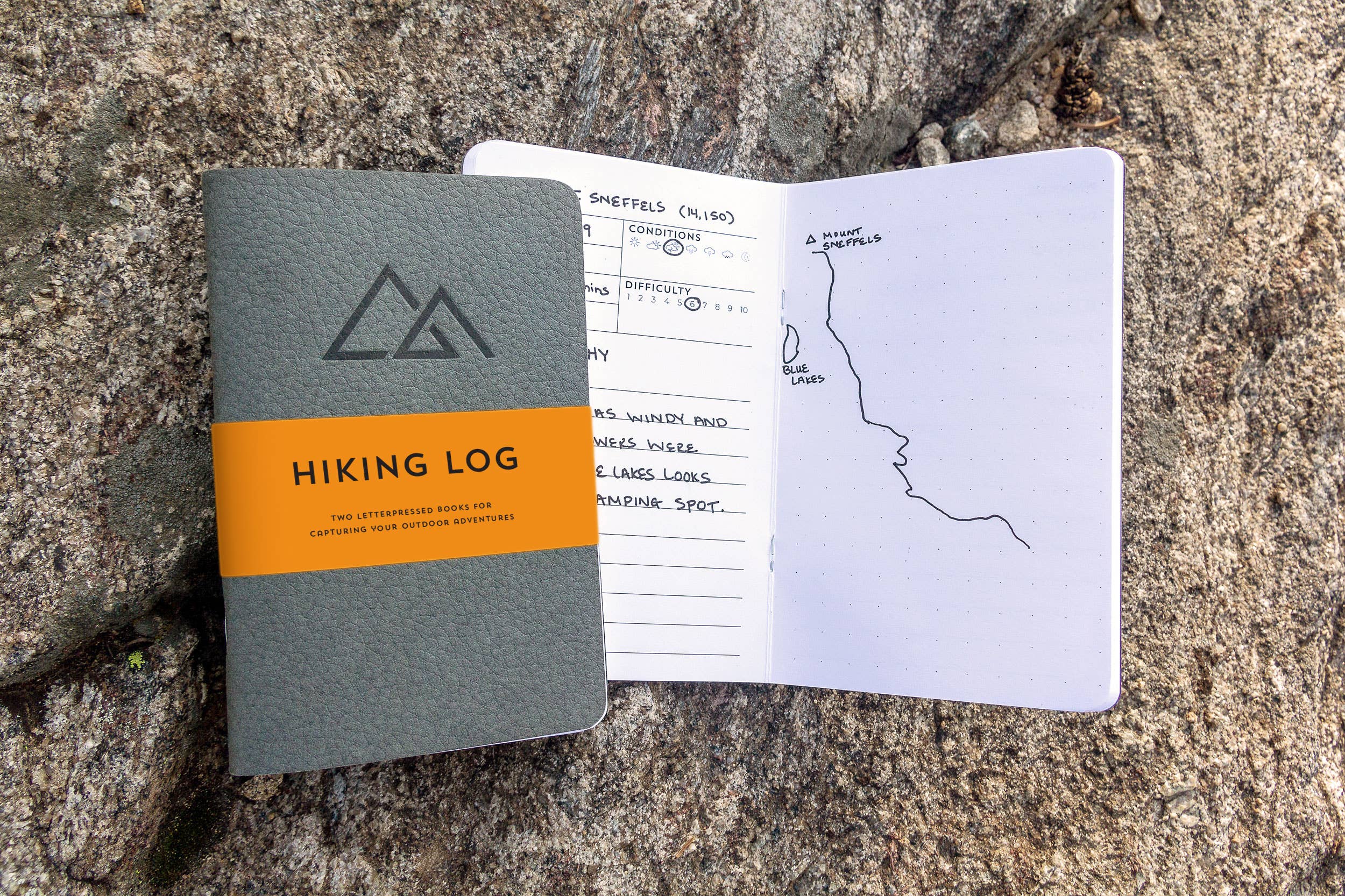 HIKING JOURNAL LOG