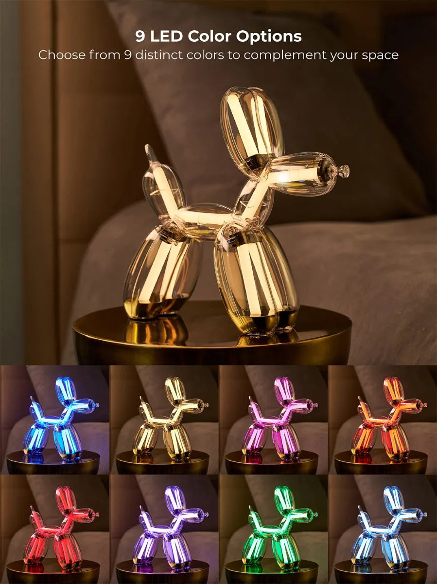 BALLOON DOG LAMP BY JEFF KOONS