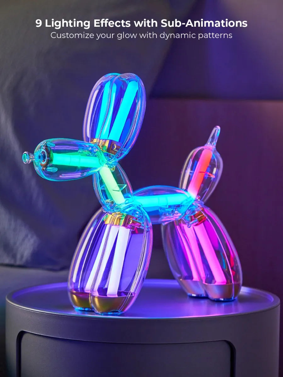 BALLOON DOG LAMP BY JEFF KOONS