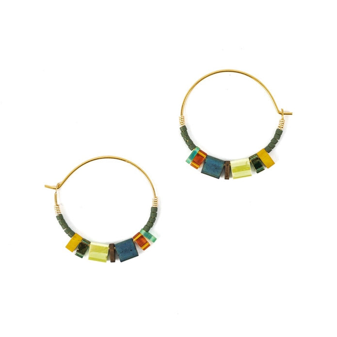 TILA HOOP EARRINGS
