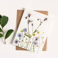 WILDFLOWERS GREETING CARD