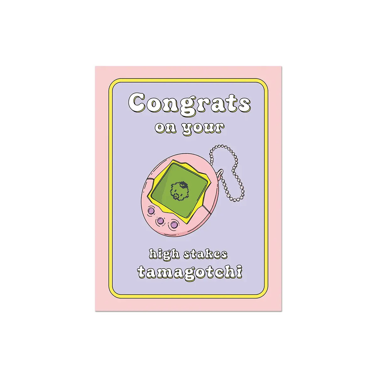 HIGH STAKES BABY CARD