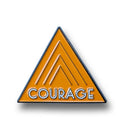 FRANK LLOYD WRIGHT COURAGE (ORGANIC COMMANDMENT) PIN