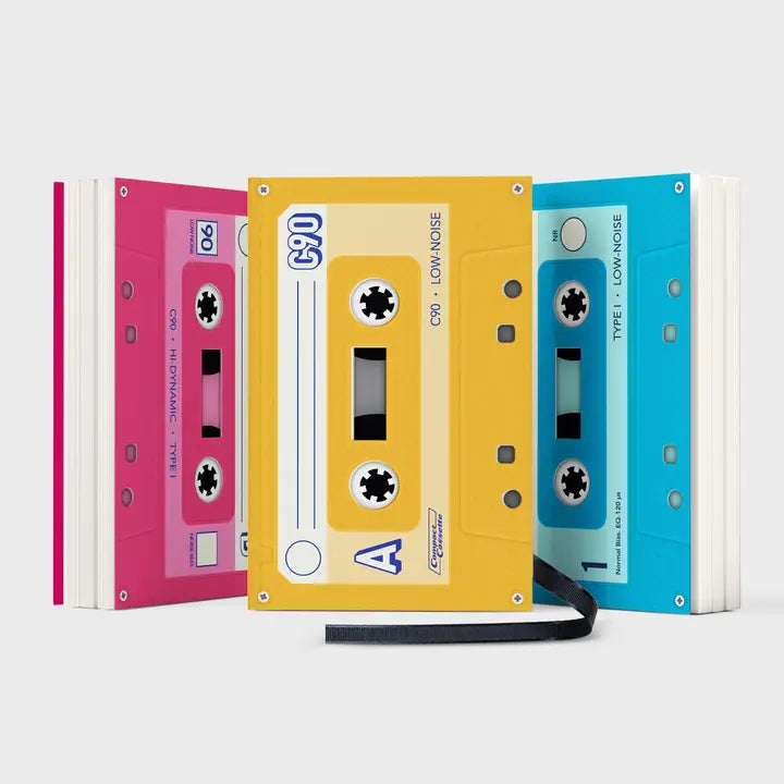 CASSETTE TAPE NOTEBOOKS