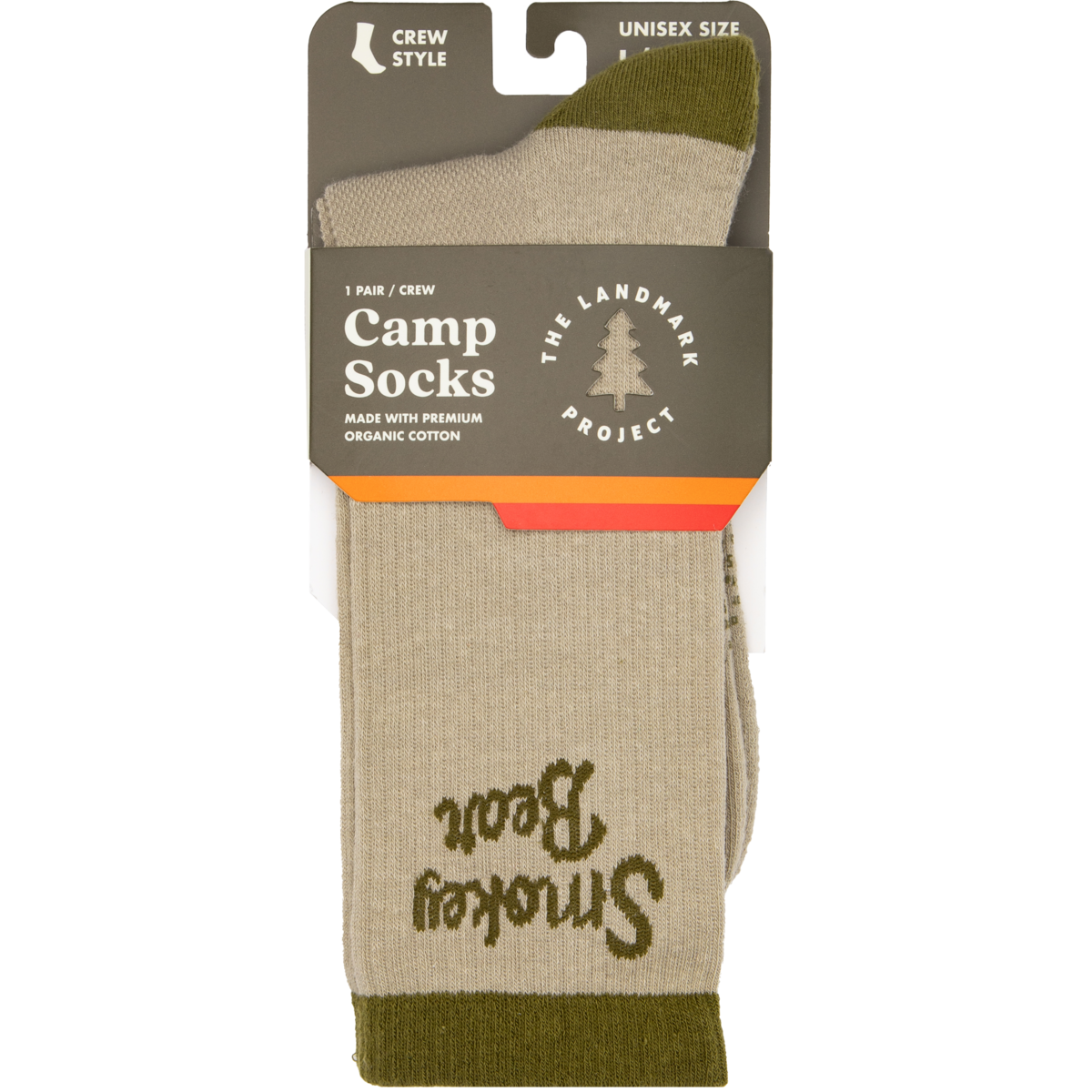 SMOKEY BEAR SIGNATURE SOCK