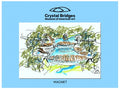 CRYSTAL BRIDGES NAPKIN SKETCH MAGNET