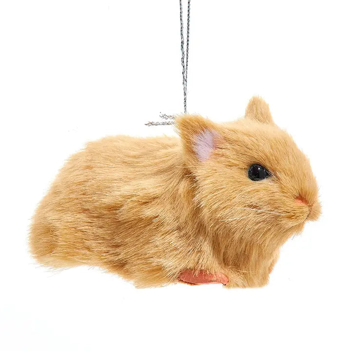 FURRY HAMSTER ORNAMENT
