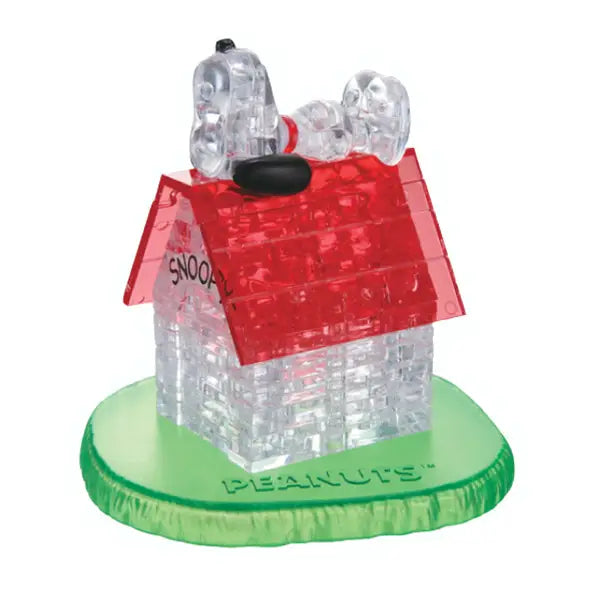 SNOOPY AND HOUSE CRYSTAL PUZZLE