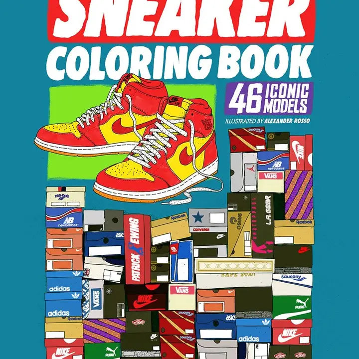 SNEAKER COLORING BOOK