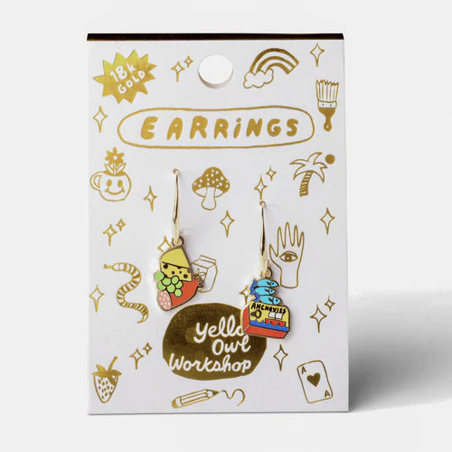 CHEESE & FISH EARRINGS