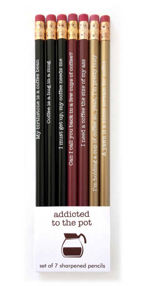 ADDICTED TO THE POT PENCIL SET