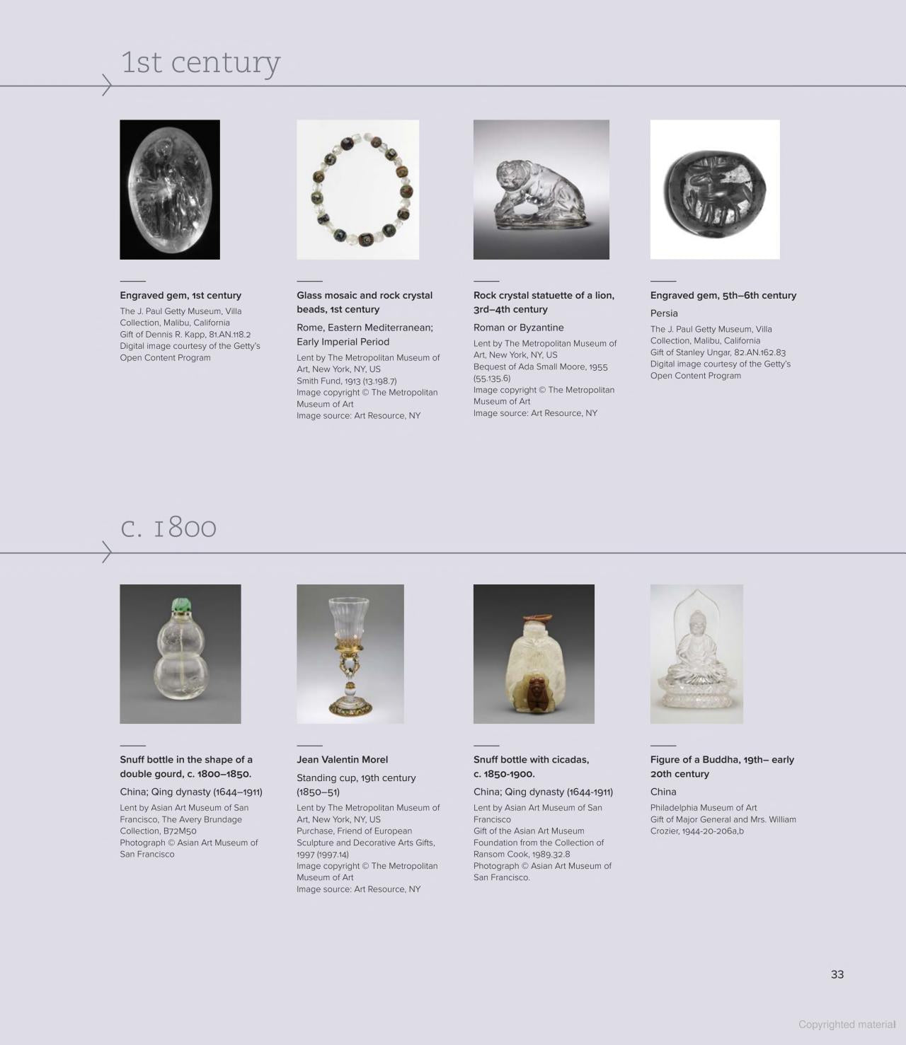CRYSTALS IN ART: ANCIENT TO TODAY