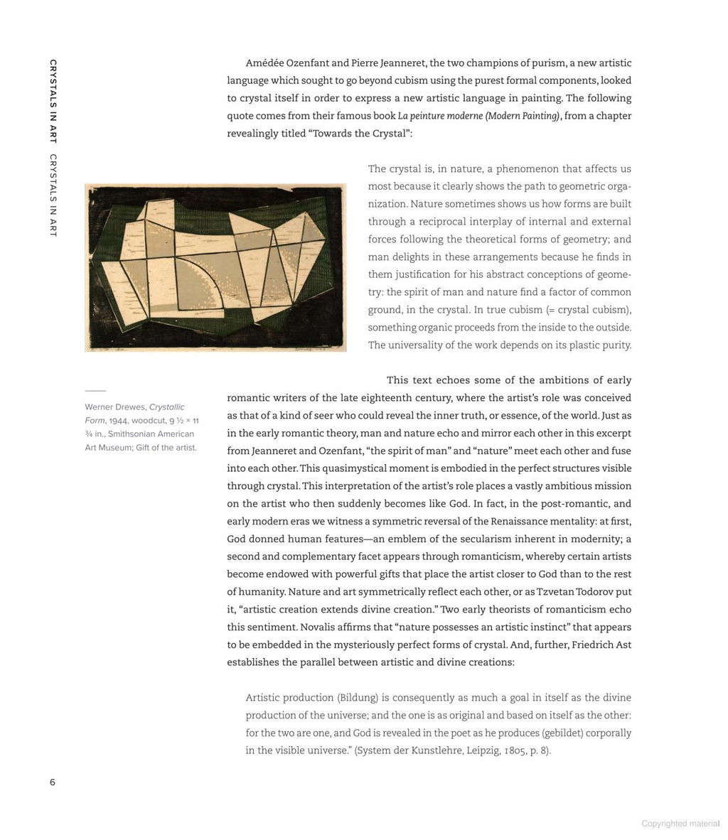 CRYSTALS IN ART: ANCIENT TO TODAY