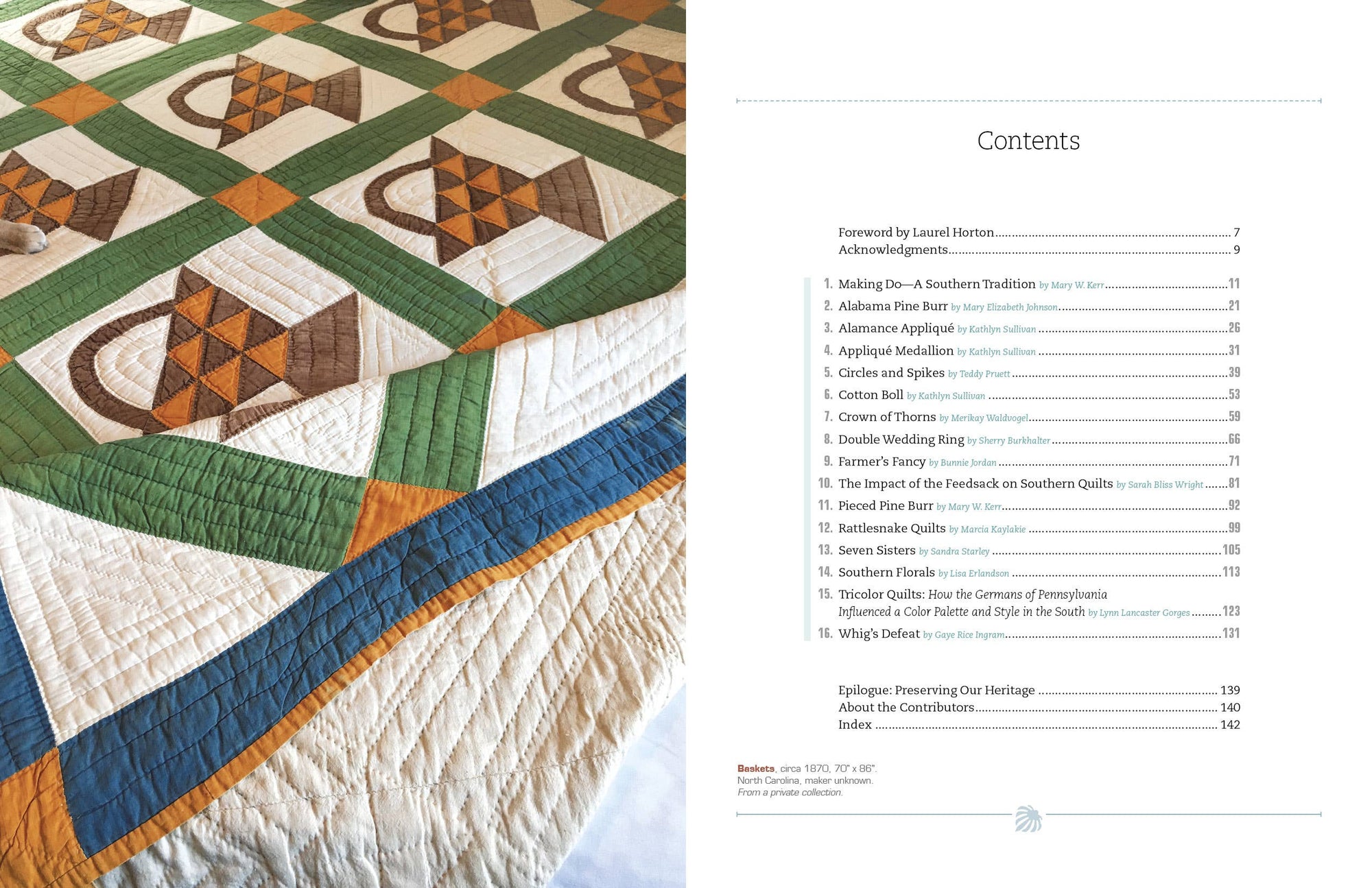 SOUTHERN QUILTS: CELEBRATING TRADITIONS, HISTORY AND DESIGN