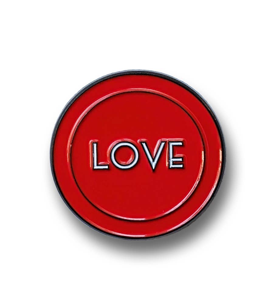 LOVE (ORGANIC COMMANDMENT) FRANK LLOYD WRIGHT PIN