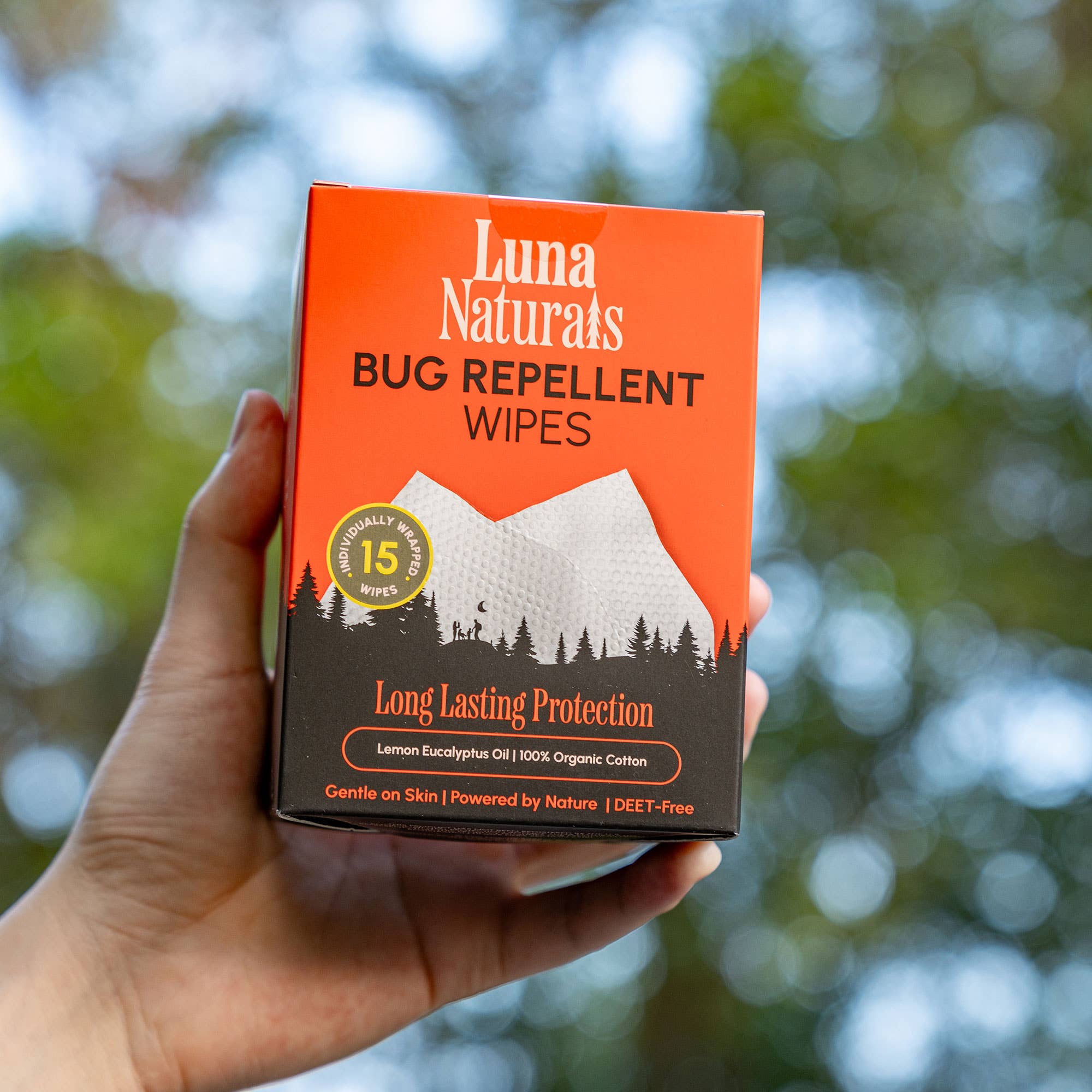 BUG REPELLENT WIPES- LEMON EUCALYPTUS OIL