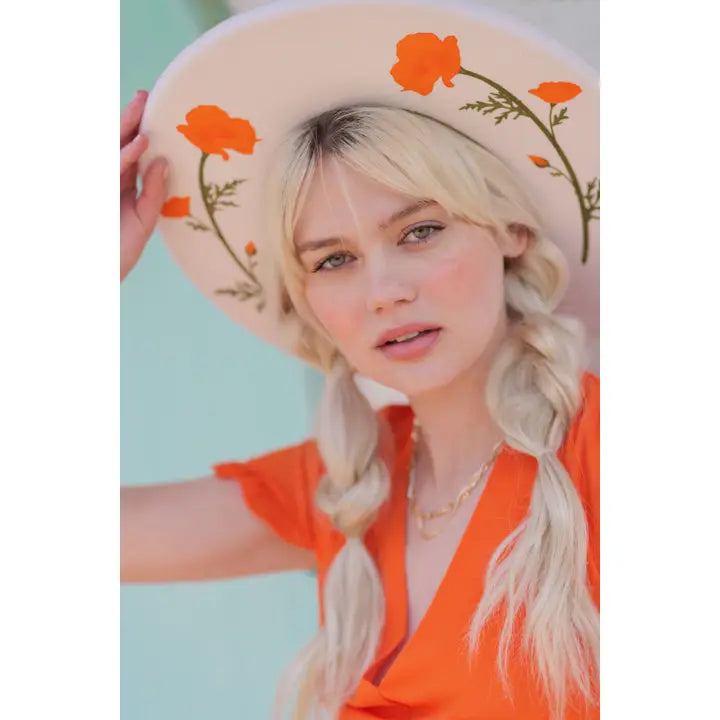 THE POPPY WOOL HAT