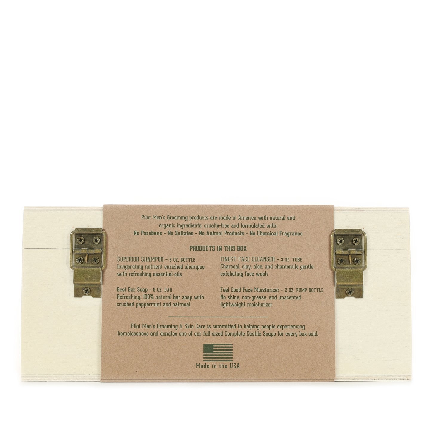 PILOT MEN'S GROOMING AND SKIN CARE ESSENTIAL SET