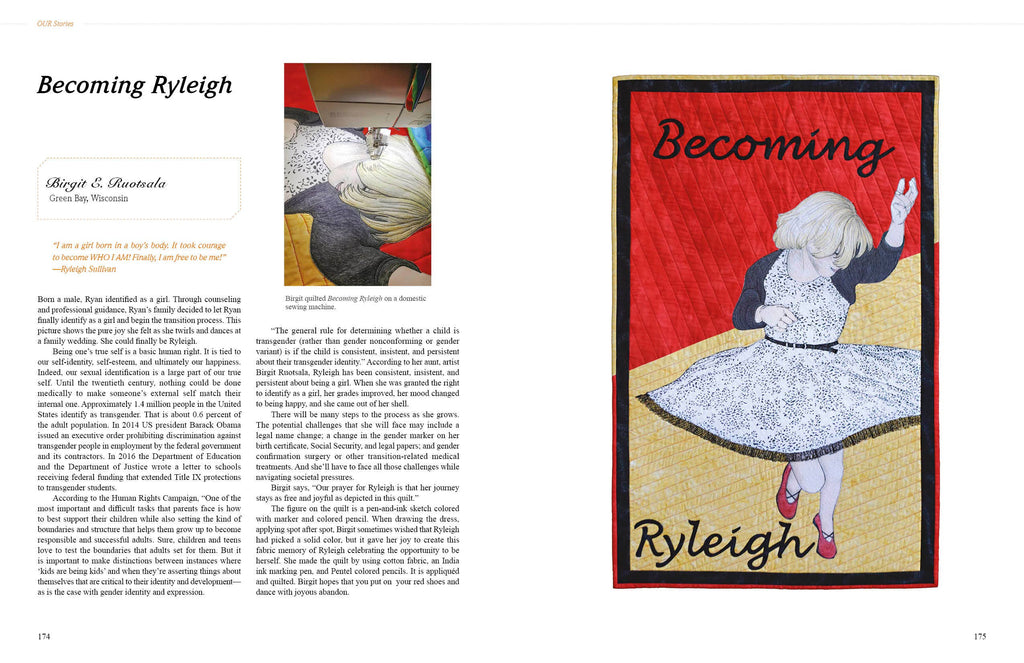 OURSTORY QUILTS: HUMAN RIGHTS STORIES IN FABRIC