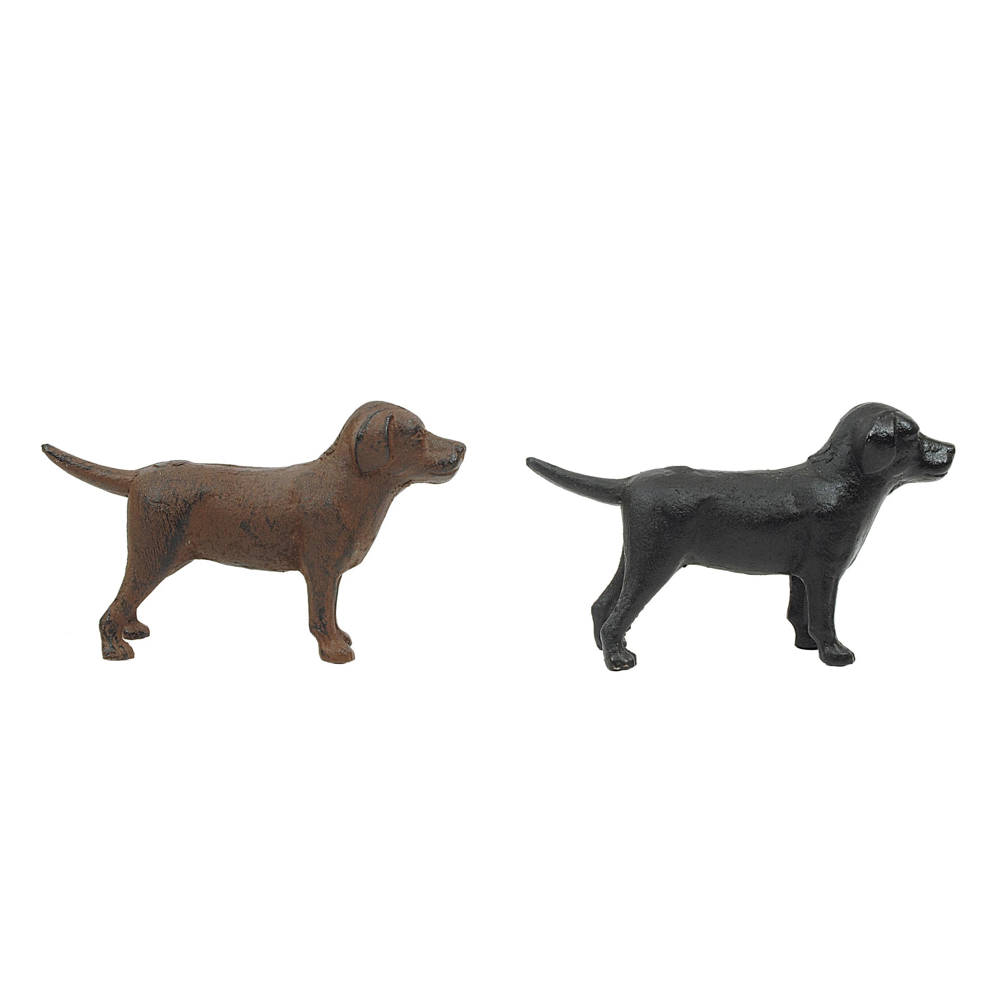 CAST IRON LAB DOG