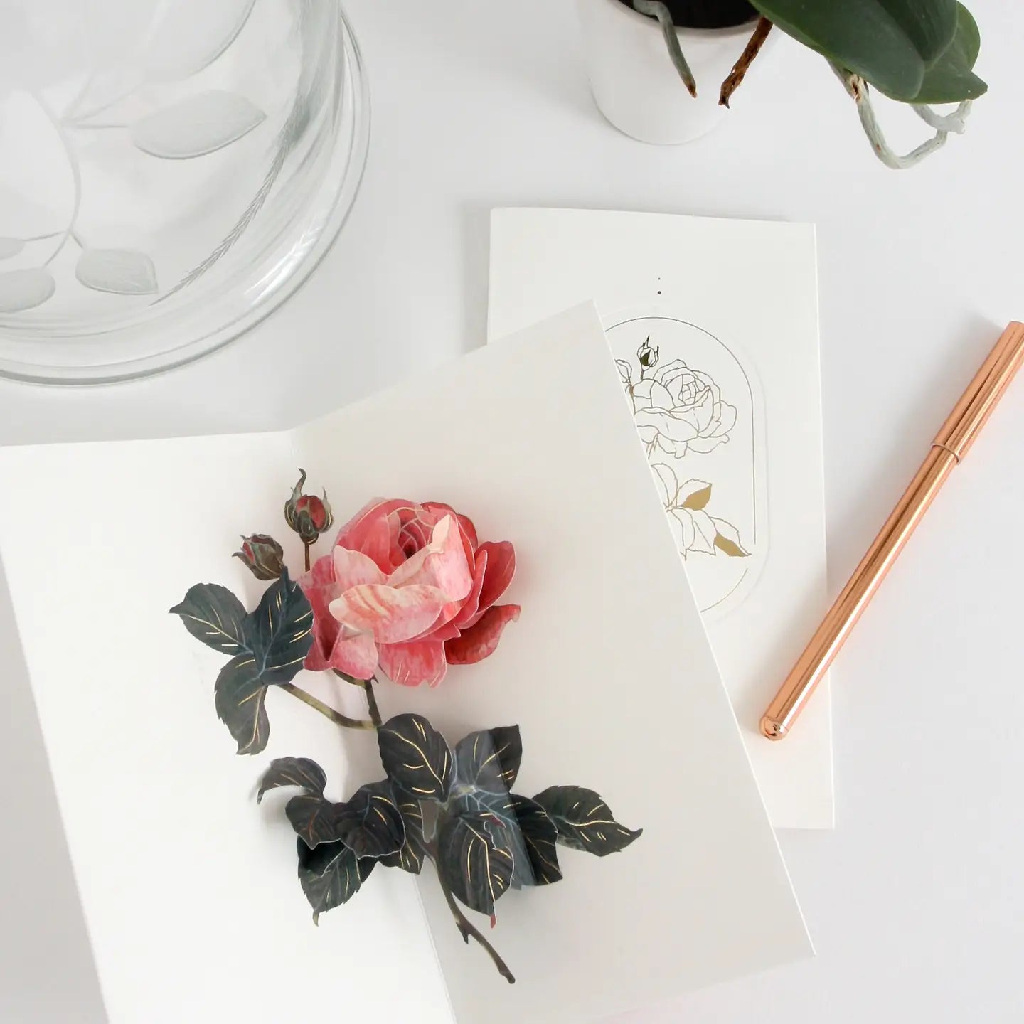 ROSE ARTISAN POP-UP LOVE CARD