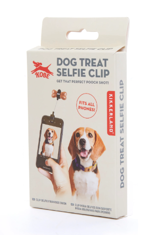 DOG TREAT SELFIE CLIP