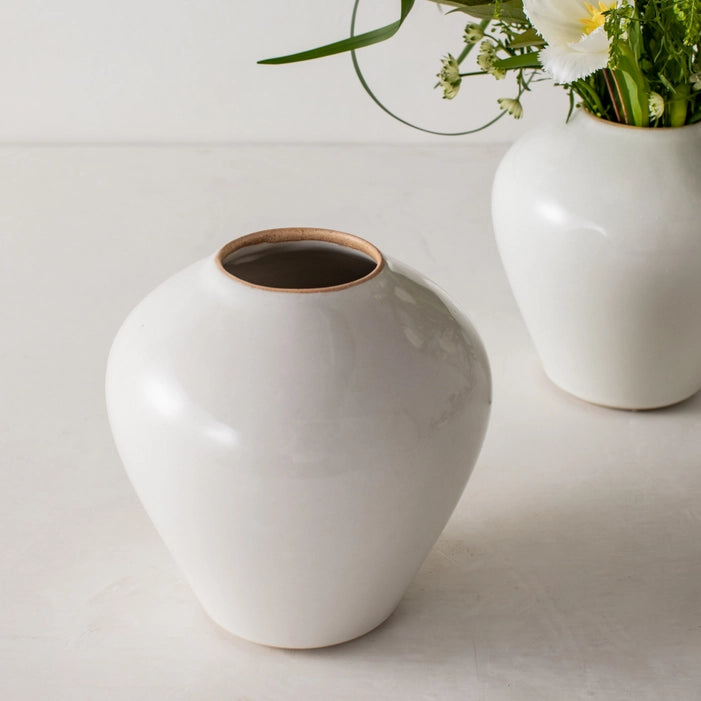 VERDURE VASE NO. 3 STONEWARE