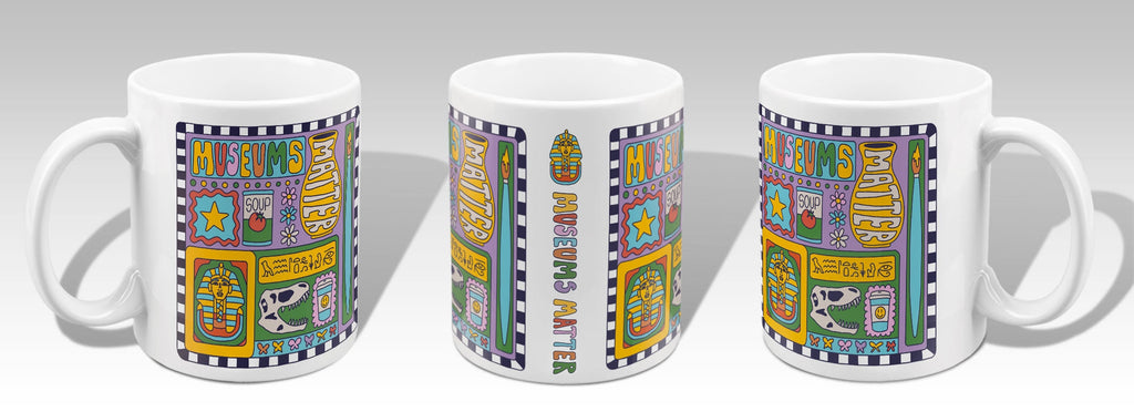 MUSEUMS MATTER ILLUSTRATION MUG