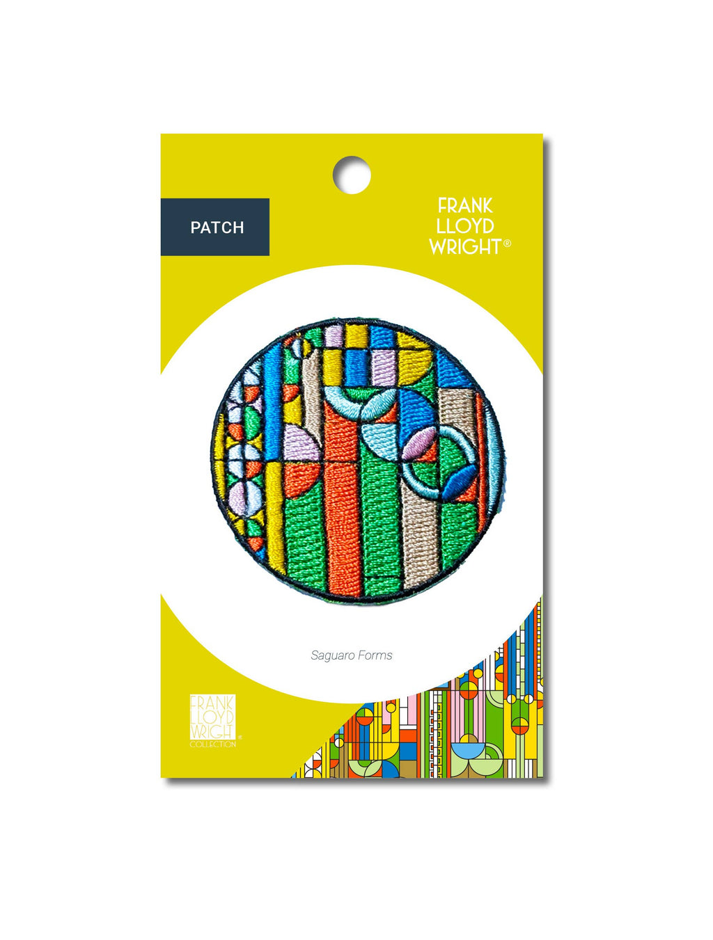 FRANK LLOYD WRIGHT SAGUARO FORMS PATCH