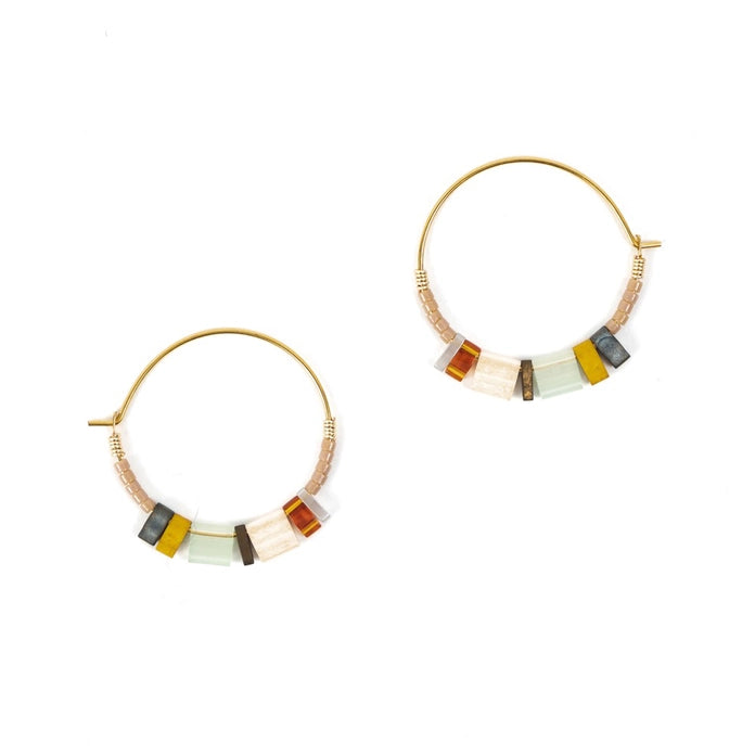TILA HOOP EARRINGS