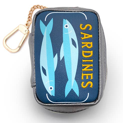 CANNED SARDINES BAG CHARM & REUSABLE BAG
