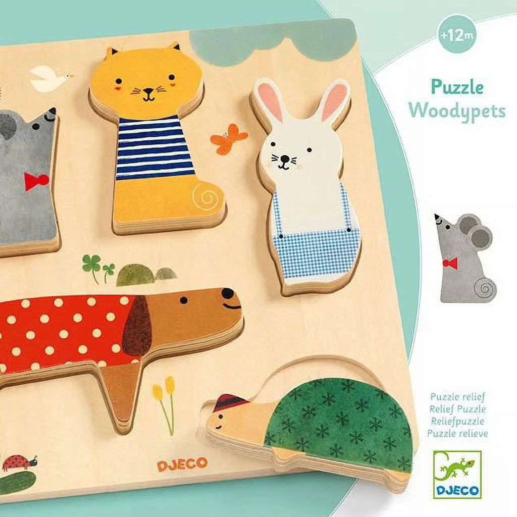 WOODEN PUZZLE WOODYPETS