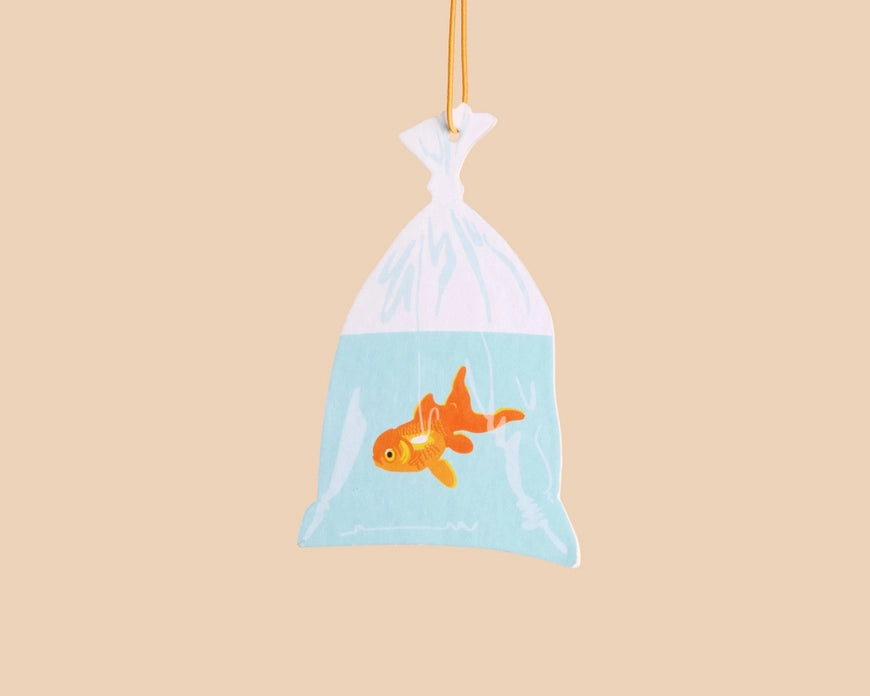 GOLDFISH IN A BAG AIR FRESHENER